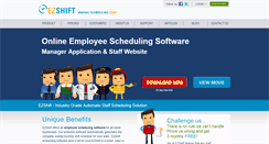 Desktop Screenshot of ezshift.com